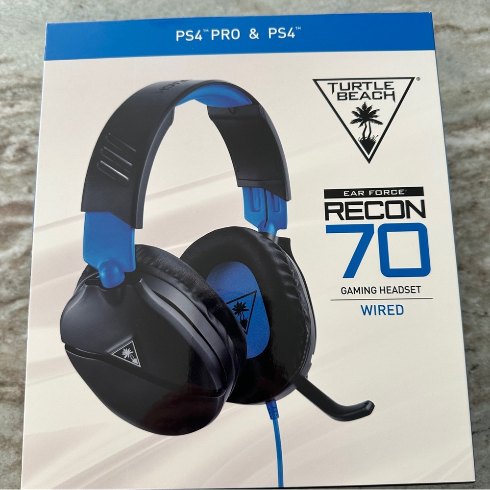 Recon 70 Gaming Headset - Black and Blue
